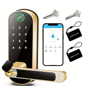 SafeeBolt Smart Lock with 0.1s Biometric Fingerprint Recognition