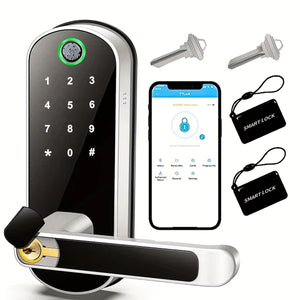 SafeeBolt Smart Lock with 0.1s Biometric Fingerprint Recognition
