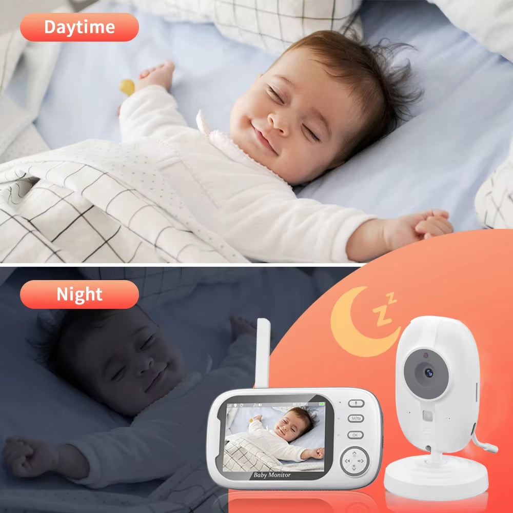 SecurNesto No-WiFi Baby Monitor with 3.5" HD Screen