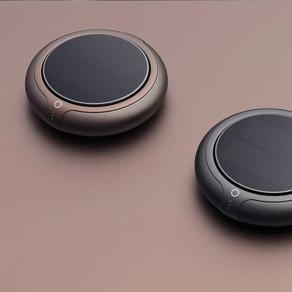 SkyeRidde Solar Car Air Purifier with HEPA Filter