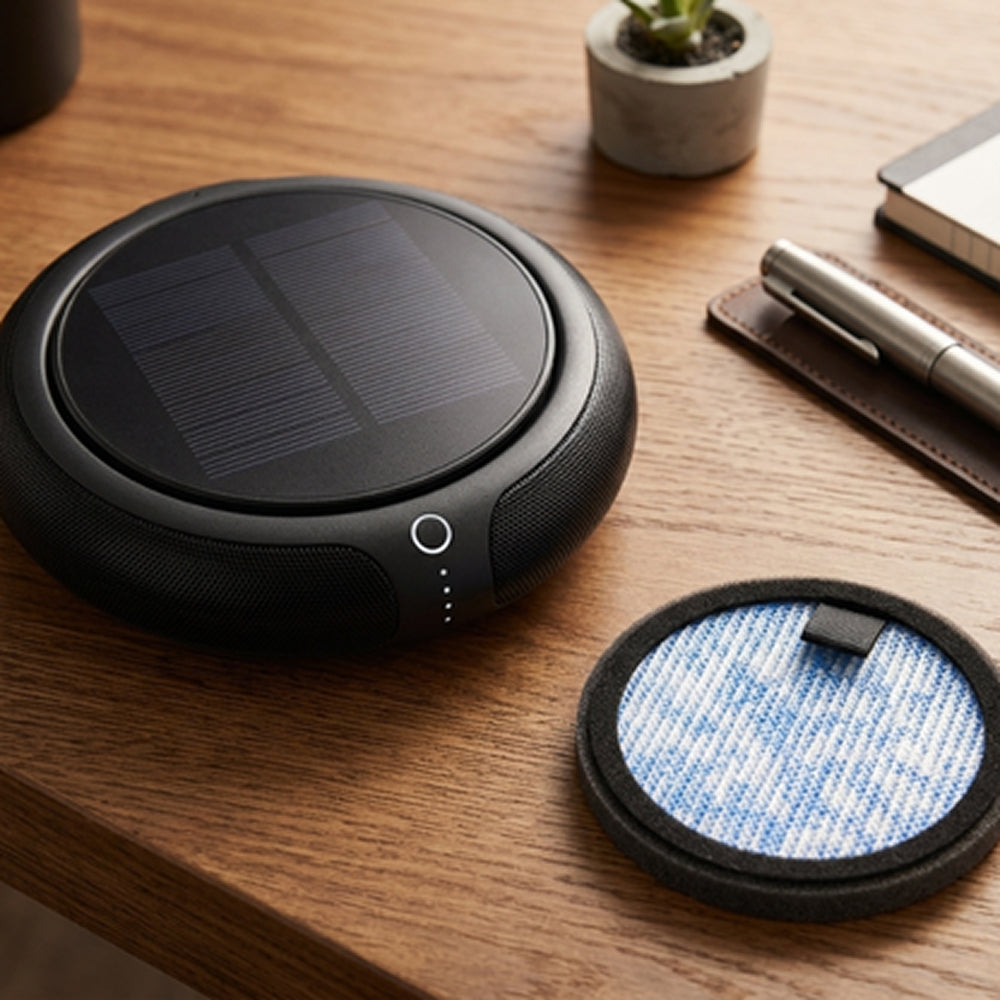 SkyeRidde Solar Car Air Purifier with HEPA Filter