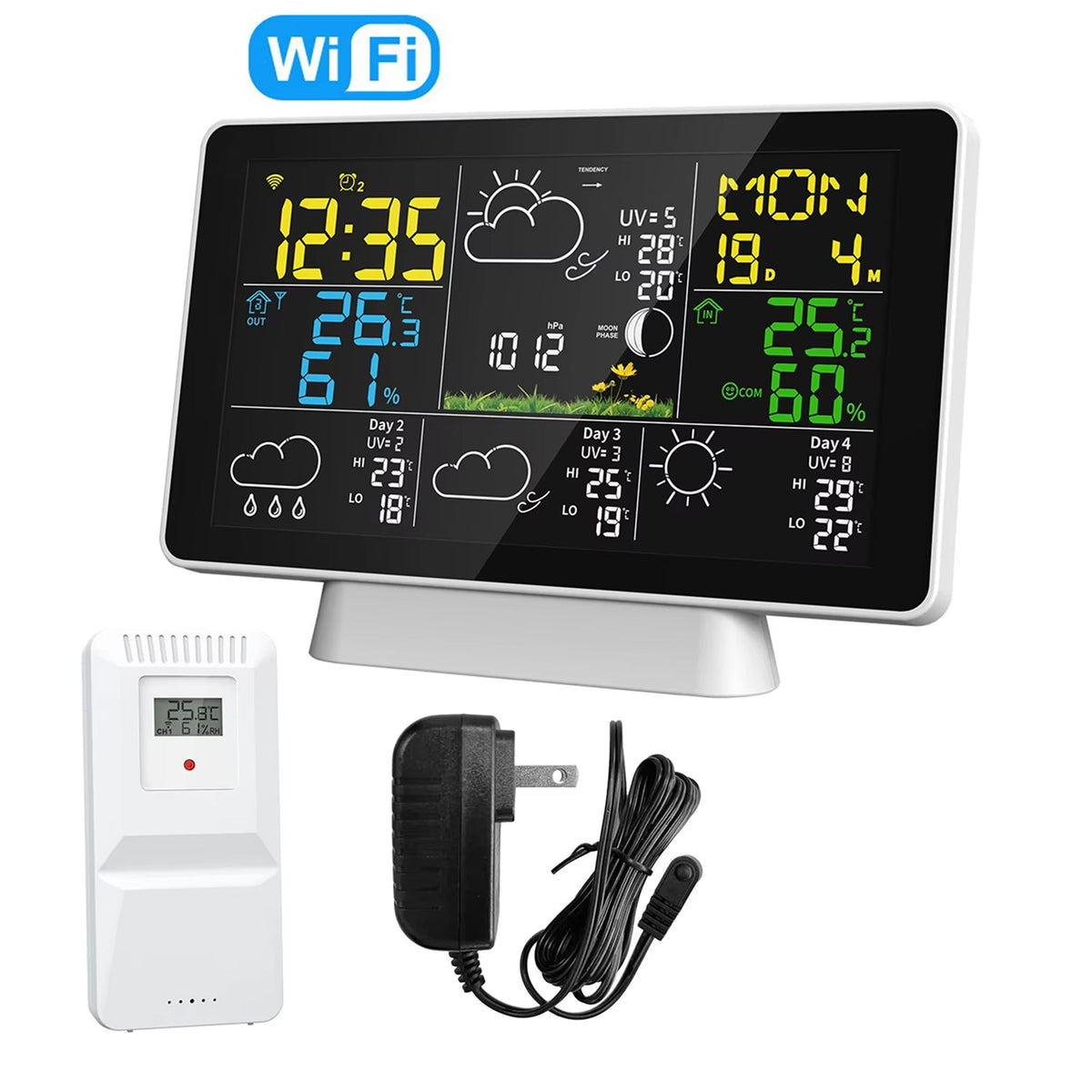 Skyrenux WiFi Home Weather Station with TN Colour Display