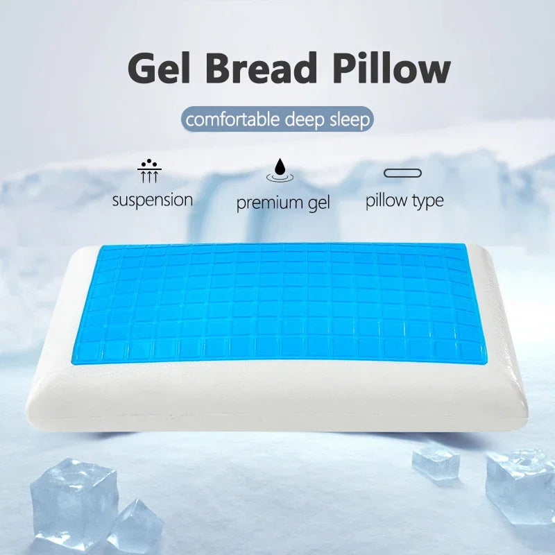 SlipiKool Gel Cooling Memory Foam Pillow for Hot Sleepers UK