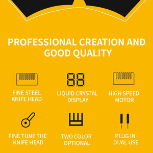 Snipawsi Ultra-Quiet Cordless Pet Grooming Clippers for Dogs and Cats