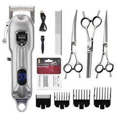 Snipawsi Ultra-Quiet Cordless Pet Grooming Clippers for Dogs and Cats