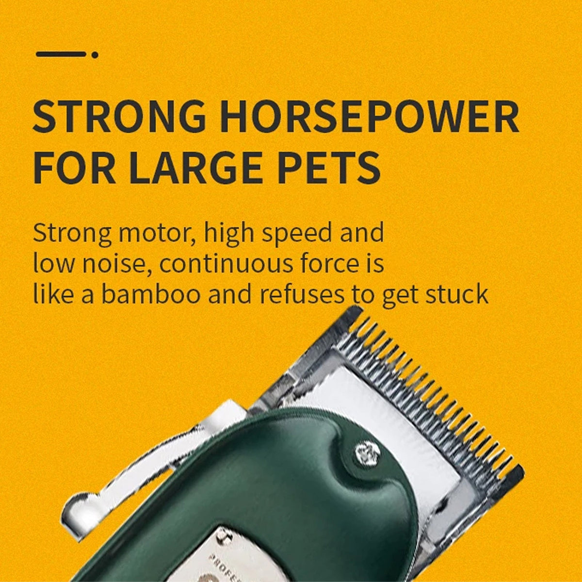 Snipawsi Ultra-Quiet Cordless Pet Grooming Clippers for Dogs and Cats