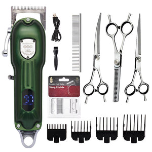 Snipawsi Ultra-Quiet Cordless Pet Grooming Clippers for Dogs and Cats