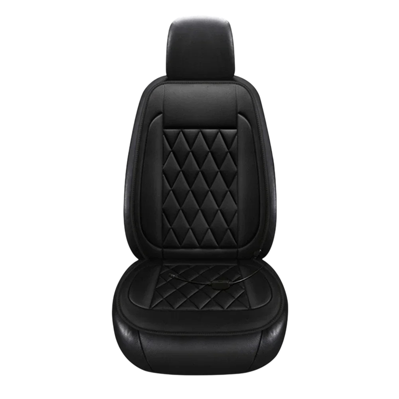 SnugRaxis Heated Car Seat Cushions 12V Front Pair