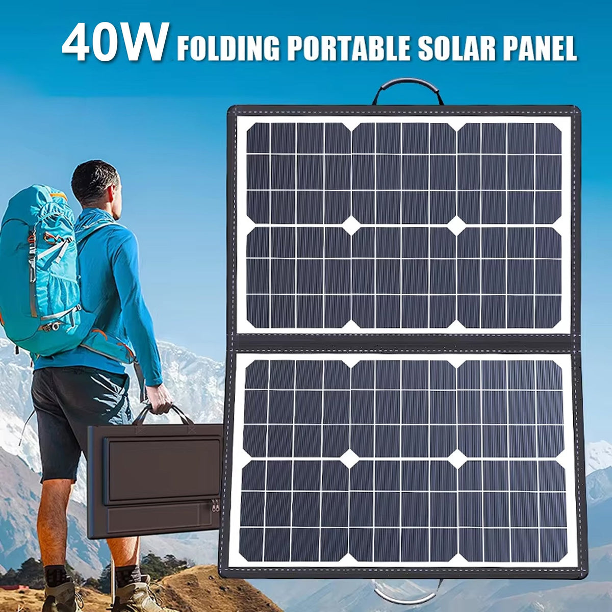 SolariFol Portable Foldable Solar Panel for Camping & Hiking UK