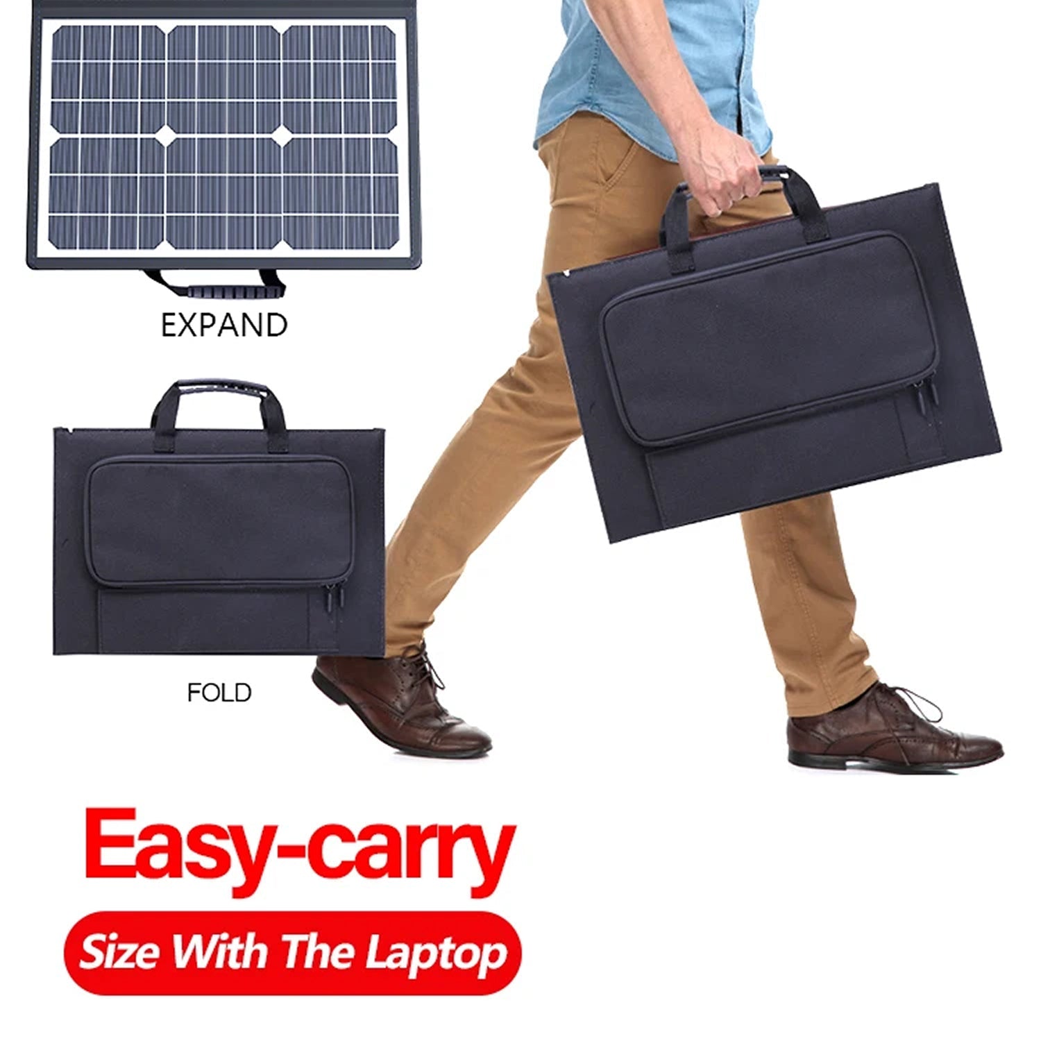 SolariFol Portable Foldable Solar Panel for Camping & Hiking UK