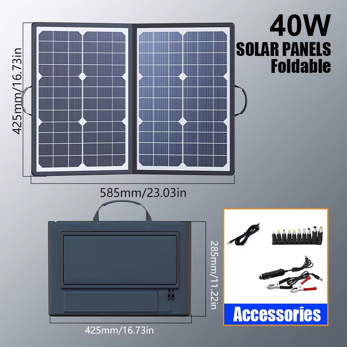 SolariFol Portable Foldable Solar Panel for Camping & Hiking UK