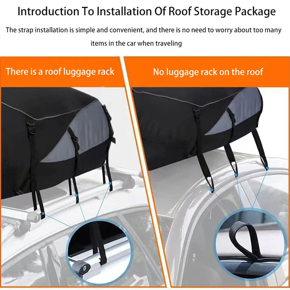 StowRaxi Waterproof Car Roof Cargo Carrier Bag