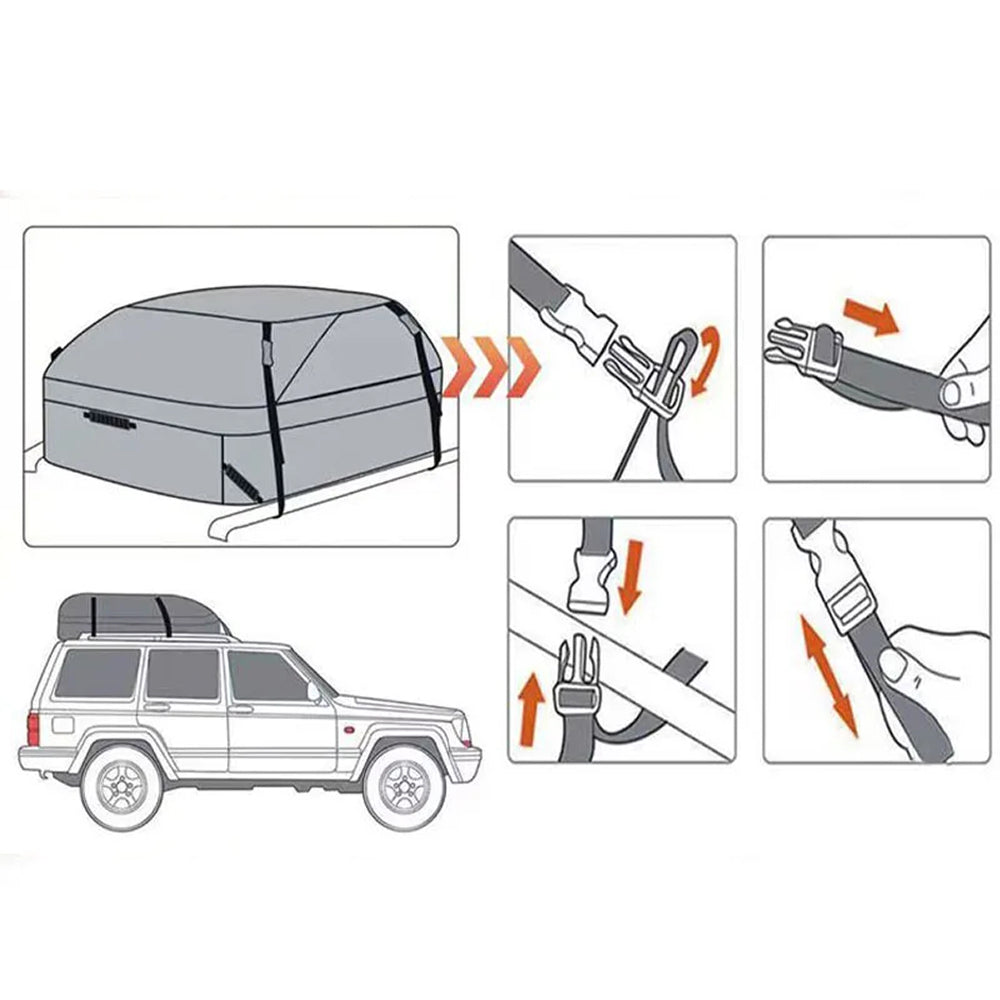 StowRaxi Waterproof Car Roof Cargo Carrier Bag
