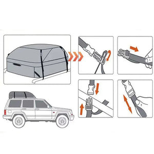 StowRaxi Waterproof Car Roof Cargo Carrier Bag