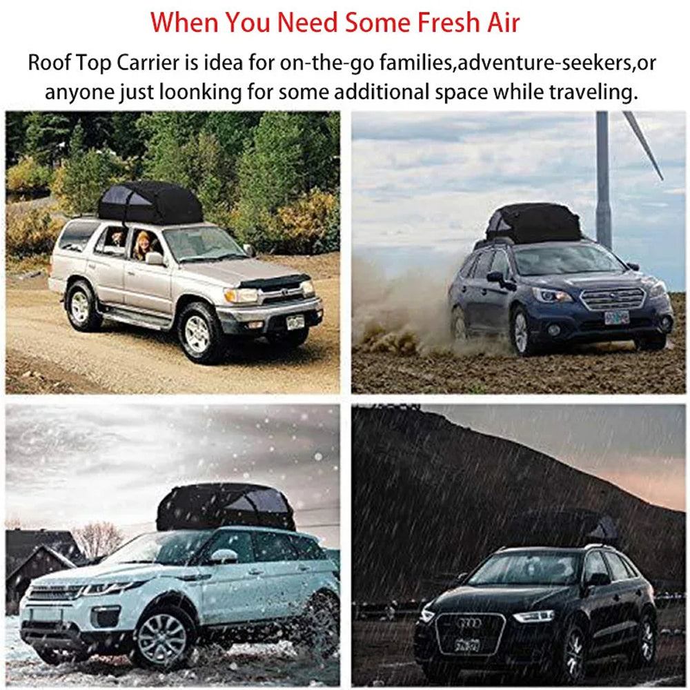 StowRaxi Waterproof Car Roof Cargo Carrier Bag