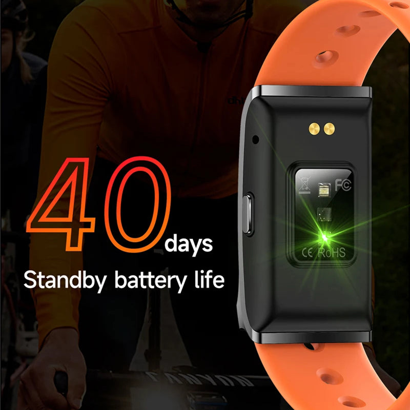 StryaVex GPS Smart Bracelet Fitness Tracker - 30-Day Battery