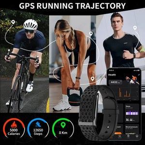 StryaVex GPS Smart Bracelet Fitness Tracker - 30-Day Battery