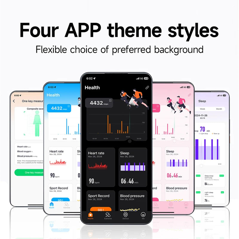 StryaVex GPS Smart Bracelet Fitness Tracker - 30-Day Battery