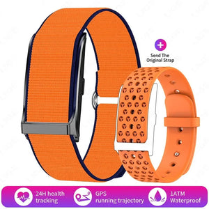 StryaVex GPS Smart Bracelet Fitness Tracker - 30-Day Battery