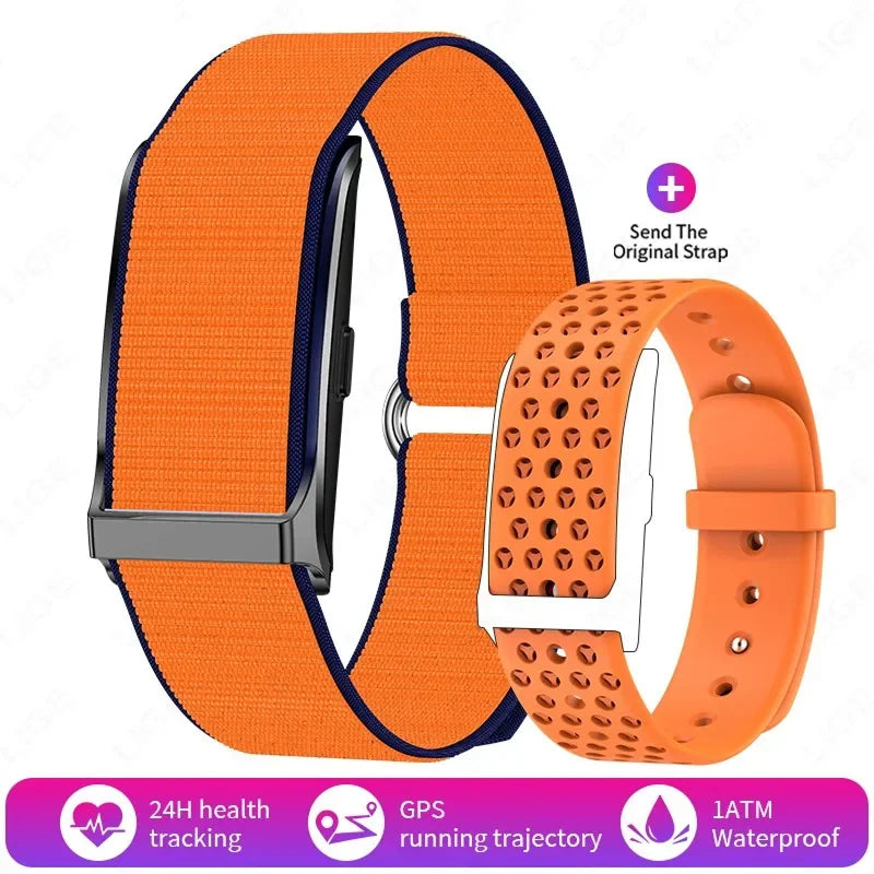 StryaVex GPS Smart Bracelet Fitness Tracker - 30-Day Battery