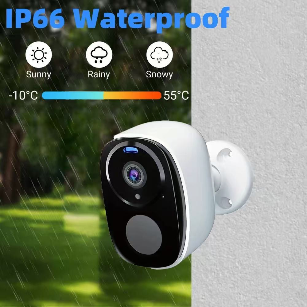 SuniSentry Solar Powered Outdoor Security Camera 4MP 3K HD