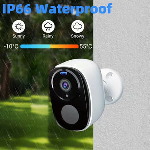 SuniSentry Solar Powered Outdoor Security Camera 4MP 3K HD