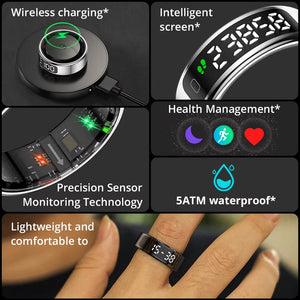 Thanosux Smart Ring Health and Fitness Tracker