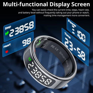 Thanosux Smart Ring Health and Fitness Tracker