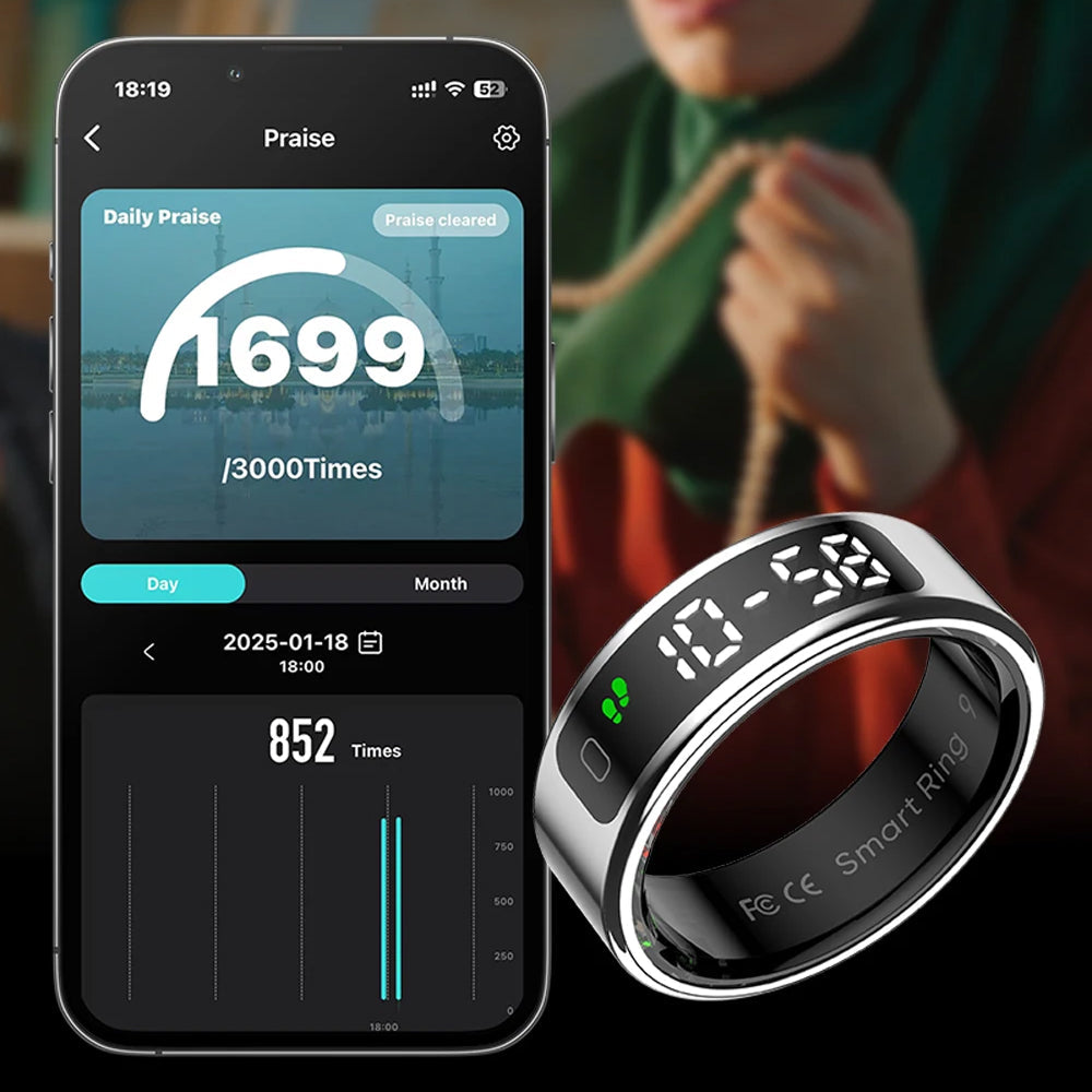 Thanosux Smart Ring Health and Fitness Tracker