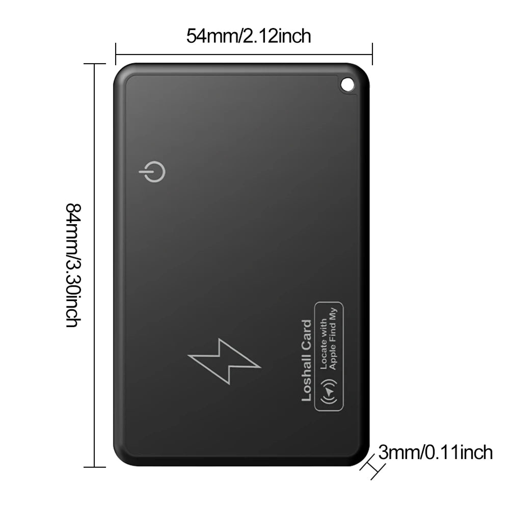 TrackyLet Slim Smart Wallet Tracker Card for Apple Find My