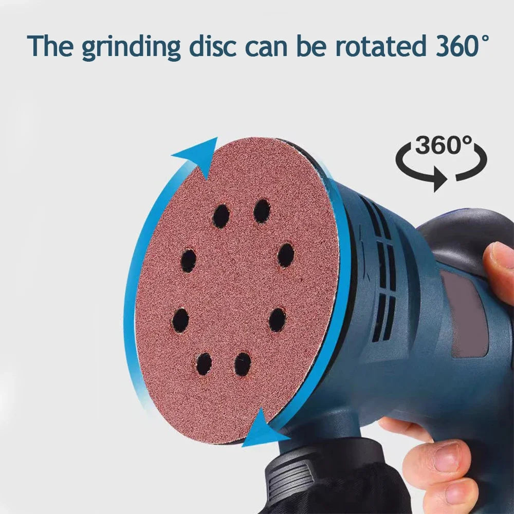 Professional 300W Orbital Sander with Dust Collection - VacuVyxi