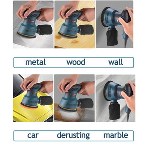 Professional 300W Orbital Sander with Dust Collection - VacuVyxi