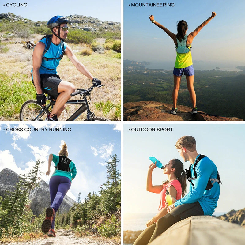 VestRiux 5L Running Hydration Vest with 2L Reservoir