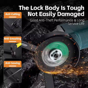 ViseLocki ART Certified Folding Bike Lock for E-Bikes and Motorcycles