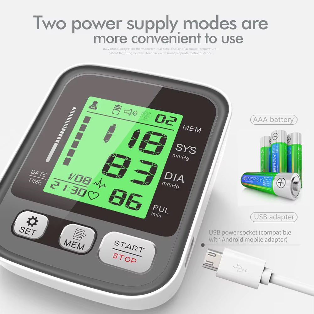 VitaTracki Smart Blood Pressure Monitor with WHO Indicator