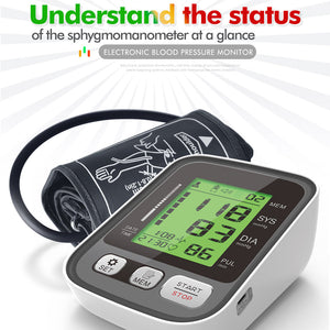 VitaTracki Smart Blood Pressure Monitor with WHO Indicator
