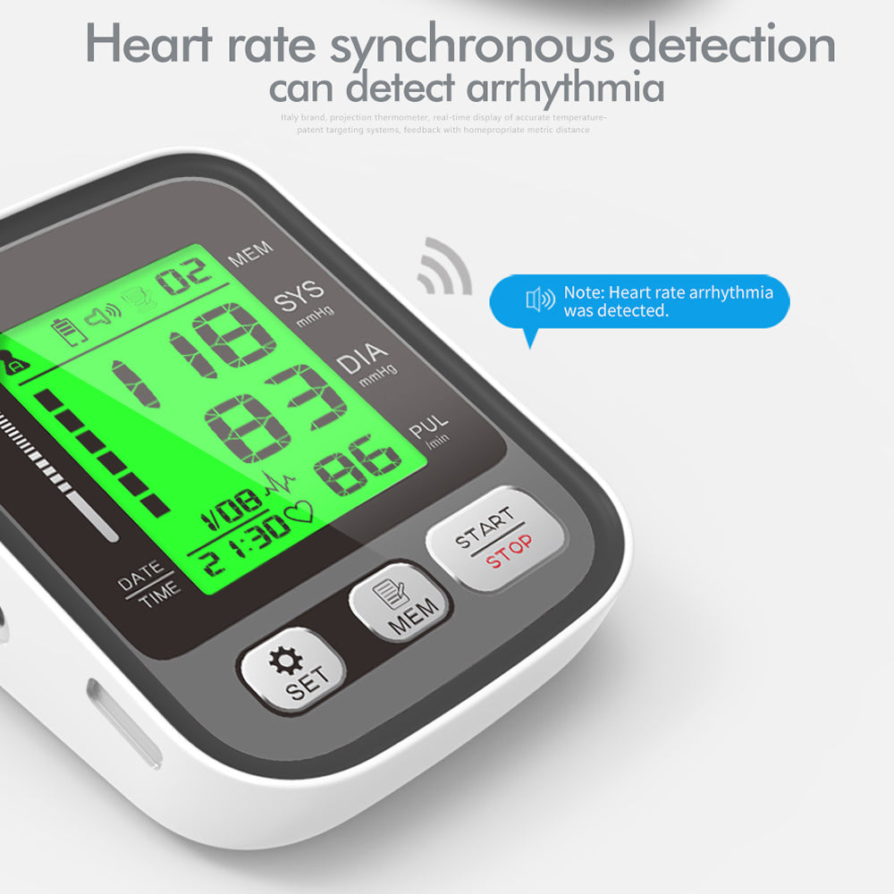 VitaTracki Smart Blood Pressure Monitor with WHO Indicator