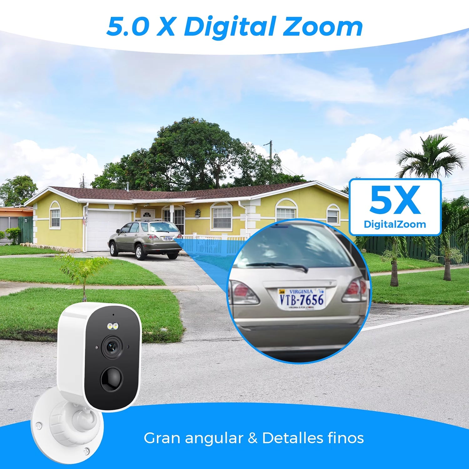 VolteEye 3K Wireless Outdoor Security Camera UK