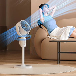 VortixVex 3-in-1 Portable Air Circulator Fan with Remote Control