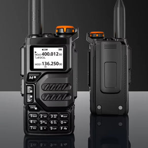 VoxiLeap 4W Long Range Dual-Band Walkie Talkies (2-Pack)