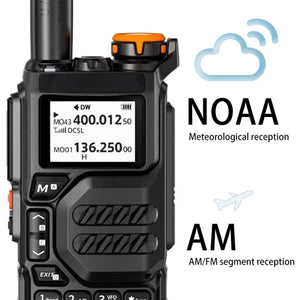 VoxiLeap 4W Long Range Dual-Band Walkie Talkies (2-Pack)
