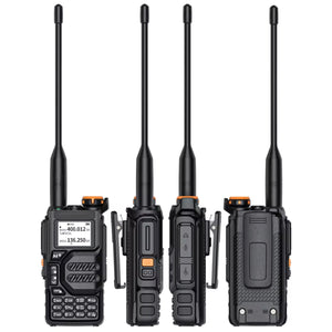 VoxiLeap 4W Long Range Dual-Band Walkie Talkies (2-Pack)