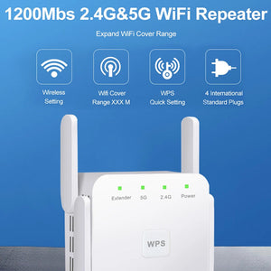 WiBoofy WiFi Range Extender | Boost Your Home Signal