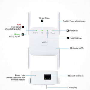WiBoofy WiFi Range Extender | Boost Your Home Signal