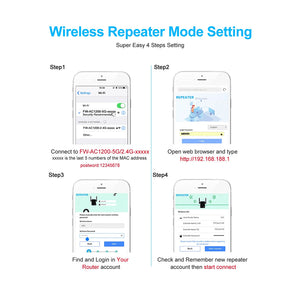 WiBoofy WiFi Range Extender | Boost Your Home Signal