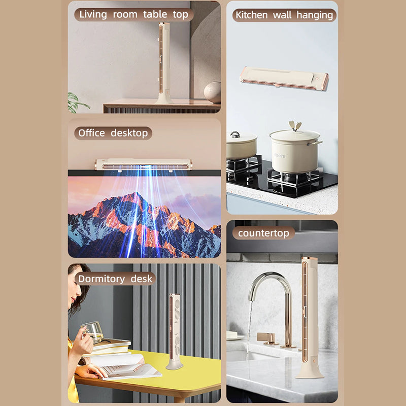 WindDorax Bladeless Fan | Safe, Silent & Space-Saving Cooling