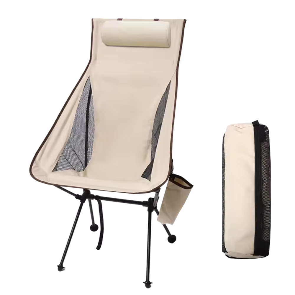 ZipoSeat High Back Folding Camping Chair