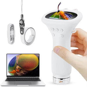 ZoomiWiz HD Kids Microscope for STEM Learning and Exploration